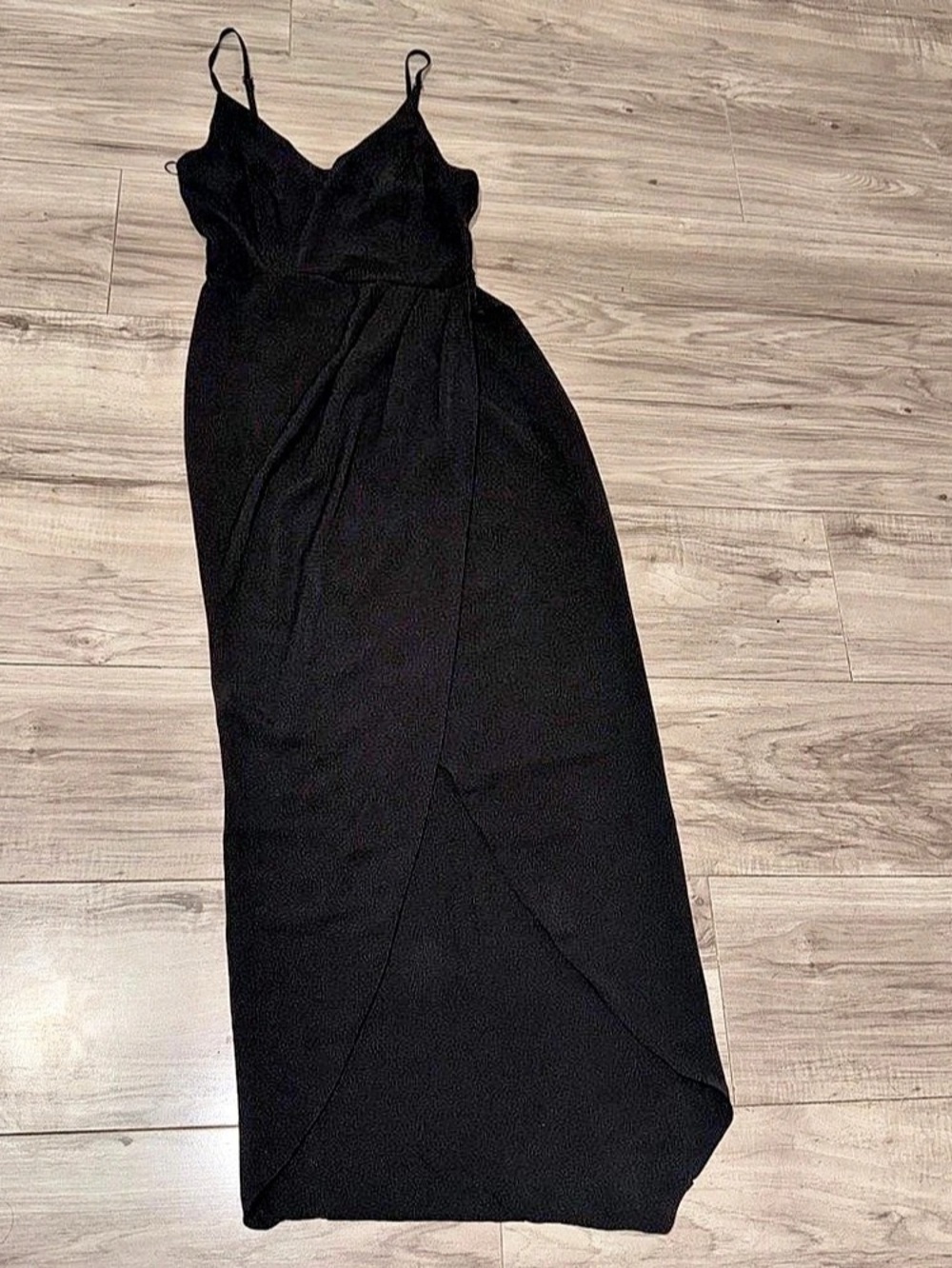 Showpo Mine Would Be You Maxi Dress Black Size 6